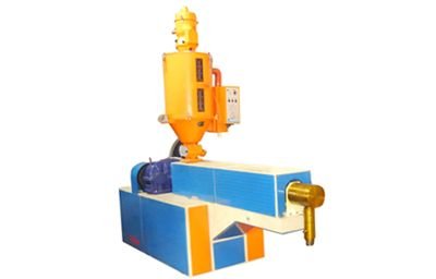 Extruder with hopper loader & dryer